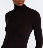 The Row Basile jersey turtleneck bodysuit