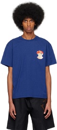 JW Anderson Blue Apple Core T-Shirt