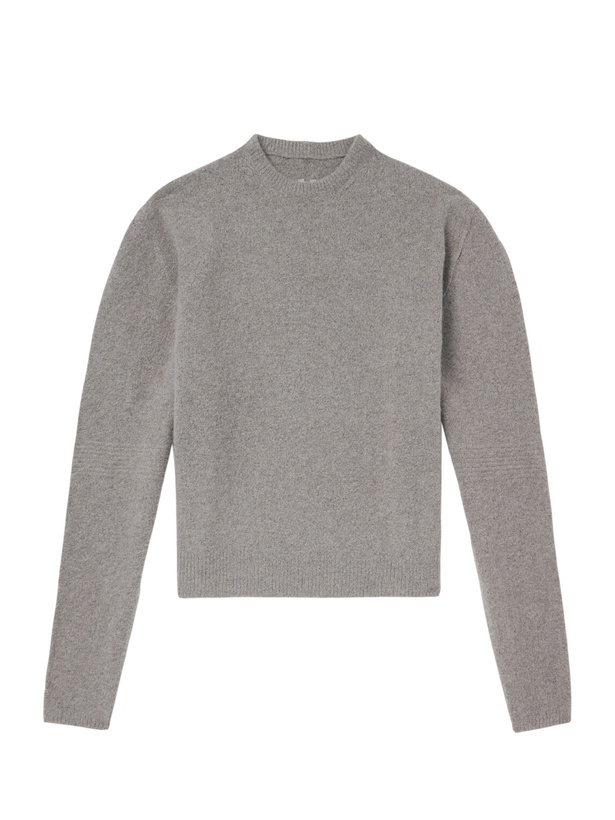 Photo: Rick Owens - Cashmere-Blend Sweater - Gray