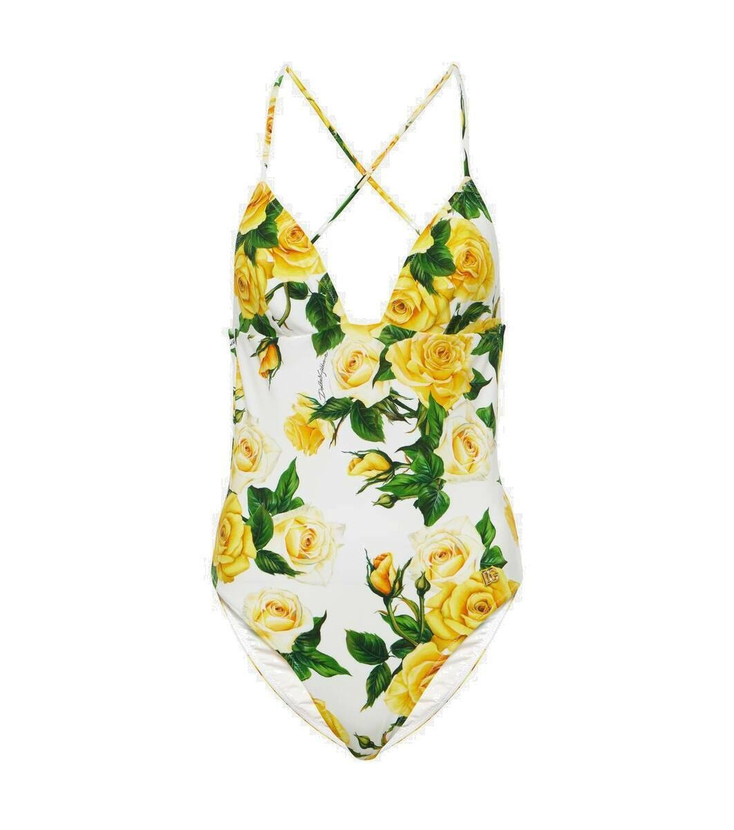 Photo: Dolce&Gabbana Floral swimsuit