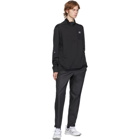 New Balance Black Heat Grid Half-Zip Sweater