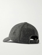 Marant - Tomas Logo-Embroidered Virgin Wool Baseball Cap - Gray