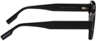 MCQ Black Rectangular Sunglasses