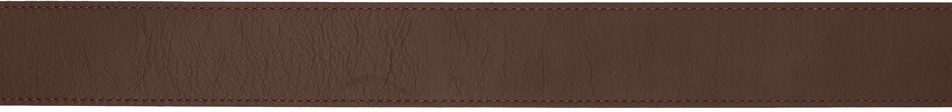 Beaufille SSENSE Exclusive Brown Slant Belt