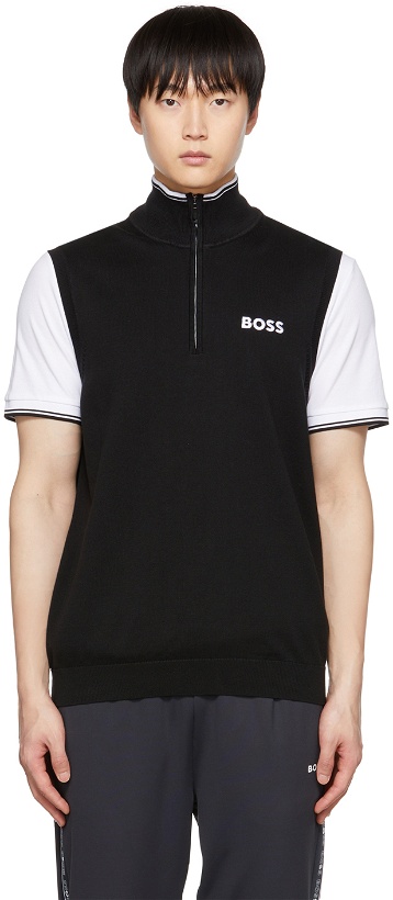Photo: Boss Black Half-Zip Vest
