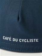 Café du Cycliste - Logo-Print Polka-Dot Twill Cycling Cap