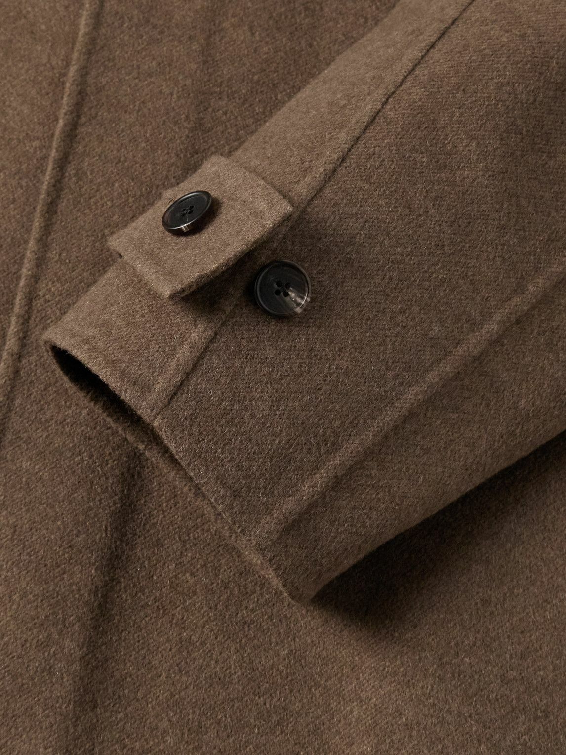 The Row - Kenet Oversized Cashmere and Virgin Wool-Blend Coat - Brown