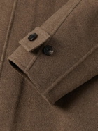 The Row - Kenet Oversized Cashmere and Virgin Wool-Blend Coat - Brown