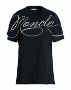 Moncler Womens T-shirt in Navy