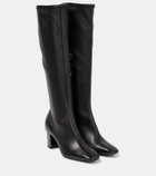 Max Mara Stretchy leather knee-high boots