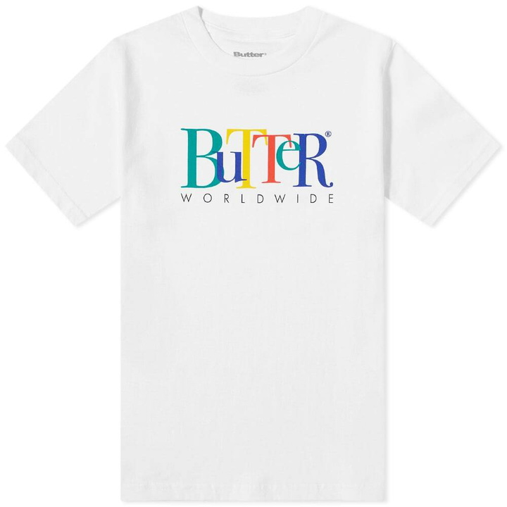 Photo: Butter Goods Men's Jumble T-Shirt in White