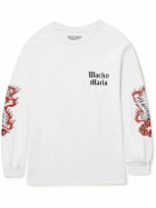 Wacko Maria - Tim Lehi Printed Cotton-Jersey T-Shirt - White