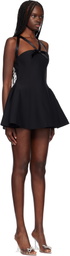 Mirror Palais Black Petite Duchess Minidress