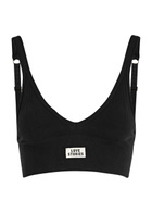 Love Stories Posey Cotton-blend Soft-cup bra Black