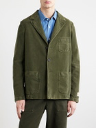 Massimo Alba - Baglieto Cotton Blazer - Green