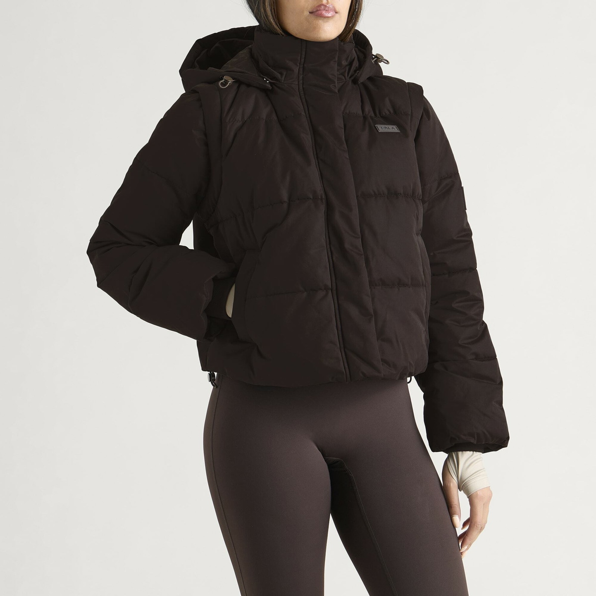 TALA Women's Storm Puffer Jacket in Americano