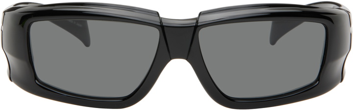 Photo: Rick Owens Black Temple Rick Sunglasses