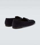 Ralph Lauren Purple Label Suede penny loafers