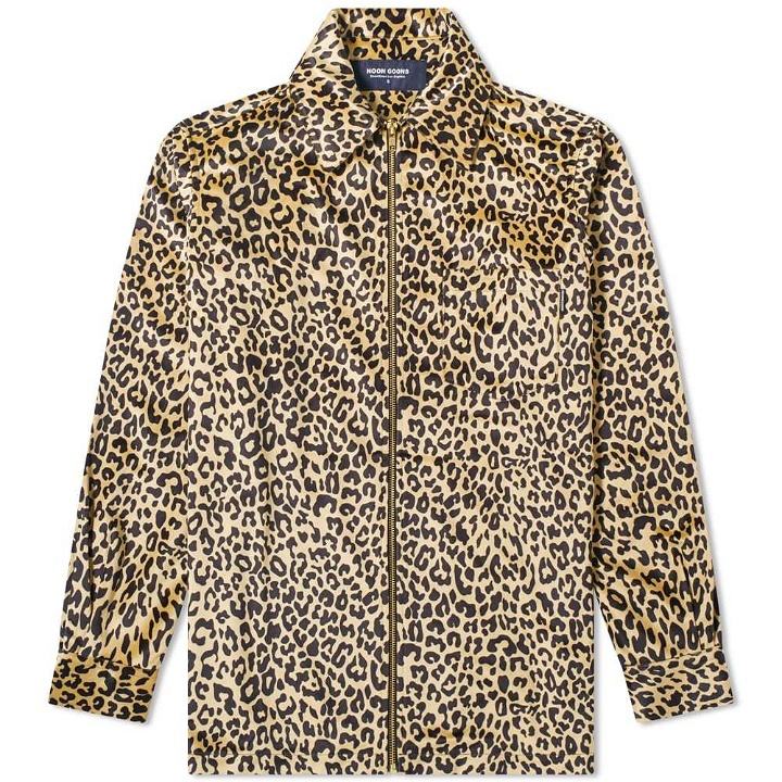 Photo: Noon Goons Leopard Zip Shirt Jacket