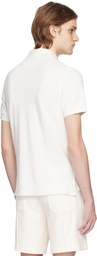 TOM FORD White Towelling Polo