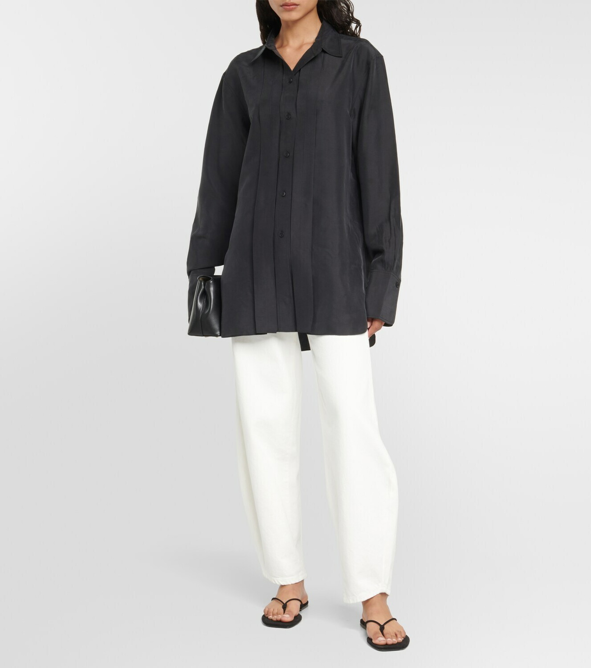 Toteme Oversized silk shirt Toteme