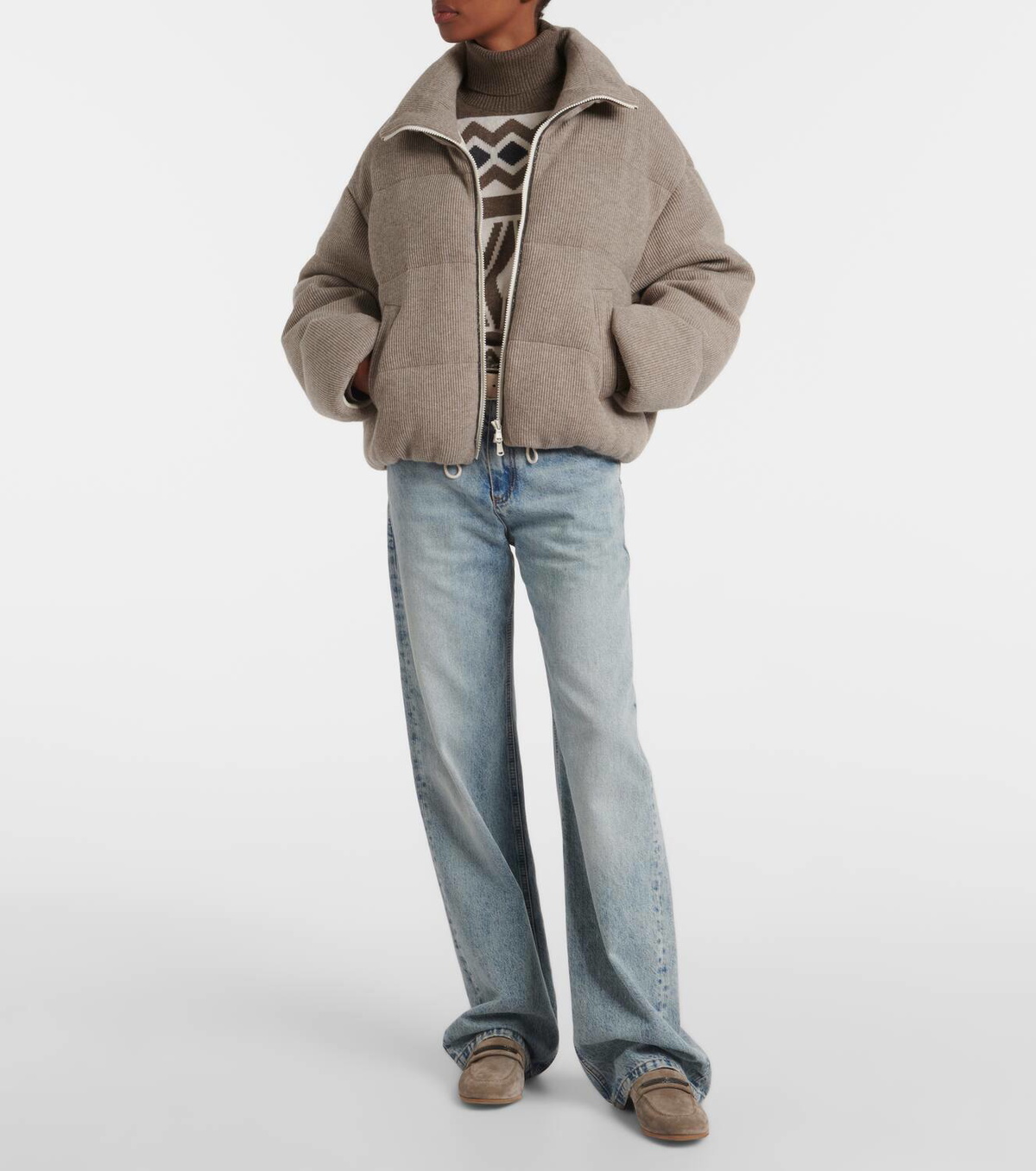 Brunello Cucinelli Cashmere down jacket