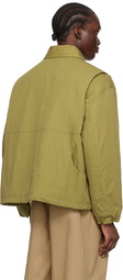 Bonsai Green Muschio Bomber Jacket