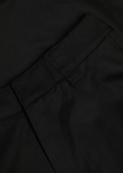 Willy Chavarria Cholo Canvas Chino Trousers Black
