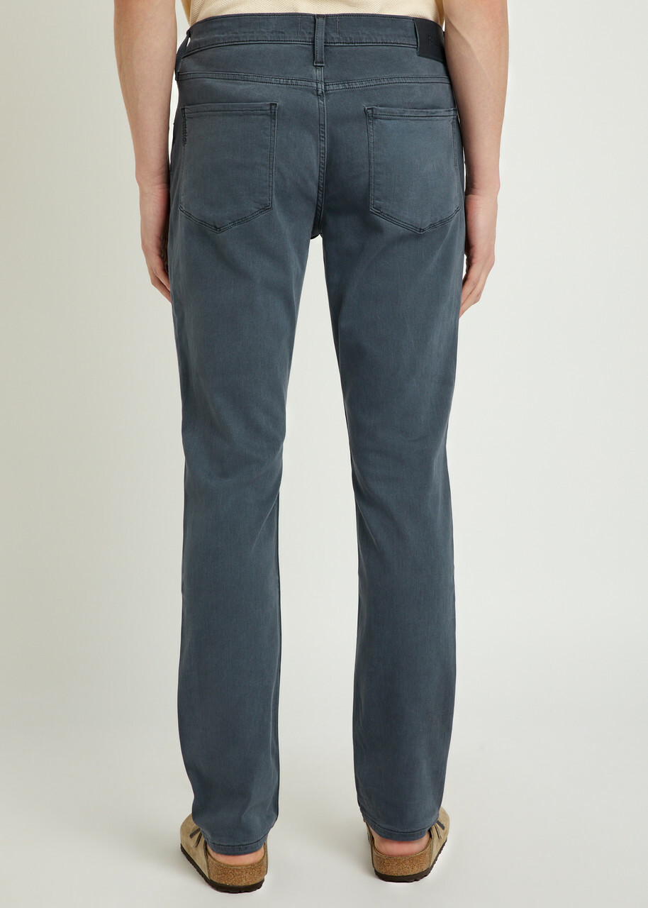 Paige Federal Slim Straight-leg Jeans Dark Blue