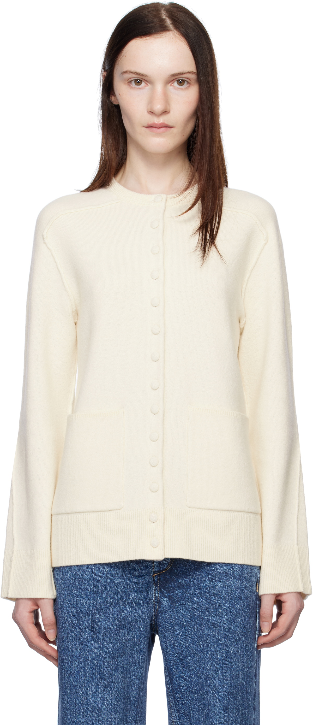 Rag Off White rag & bone Off-White Bridget Lady Cardigan Rag and Bone