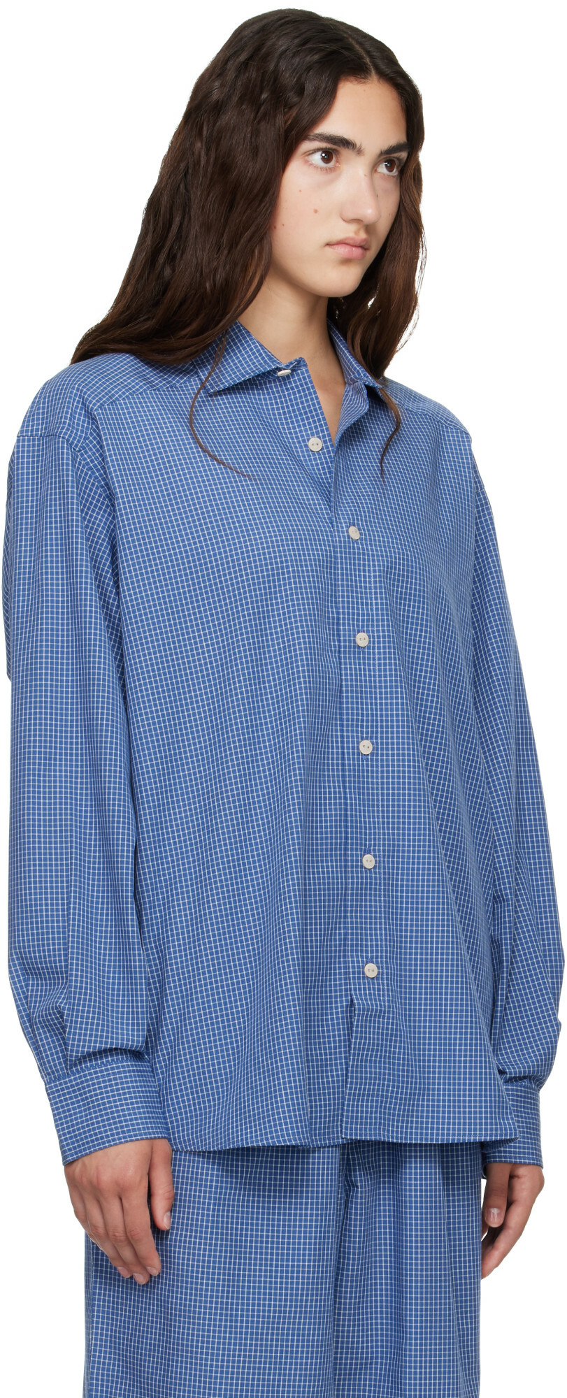 Baserange Navy Claude Shirt