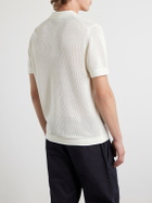 Onia - Crocheted Cotton Shirt - Neutrals