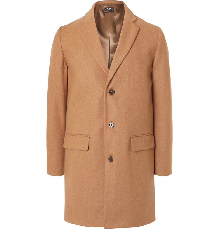 Photo: A.P.C. - Wool-Blend Coat - Neutrals