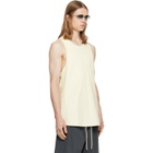 Fear of God ESSENTIALS Off-White Ribbed Essential Tank Top