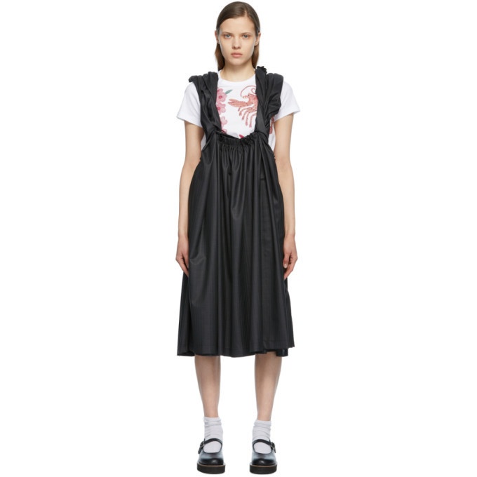 Photo: Tricot Comme des Garcons Black and Grey Dobby Dress