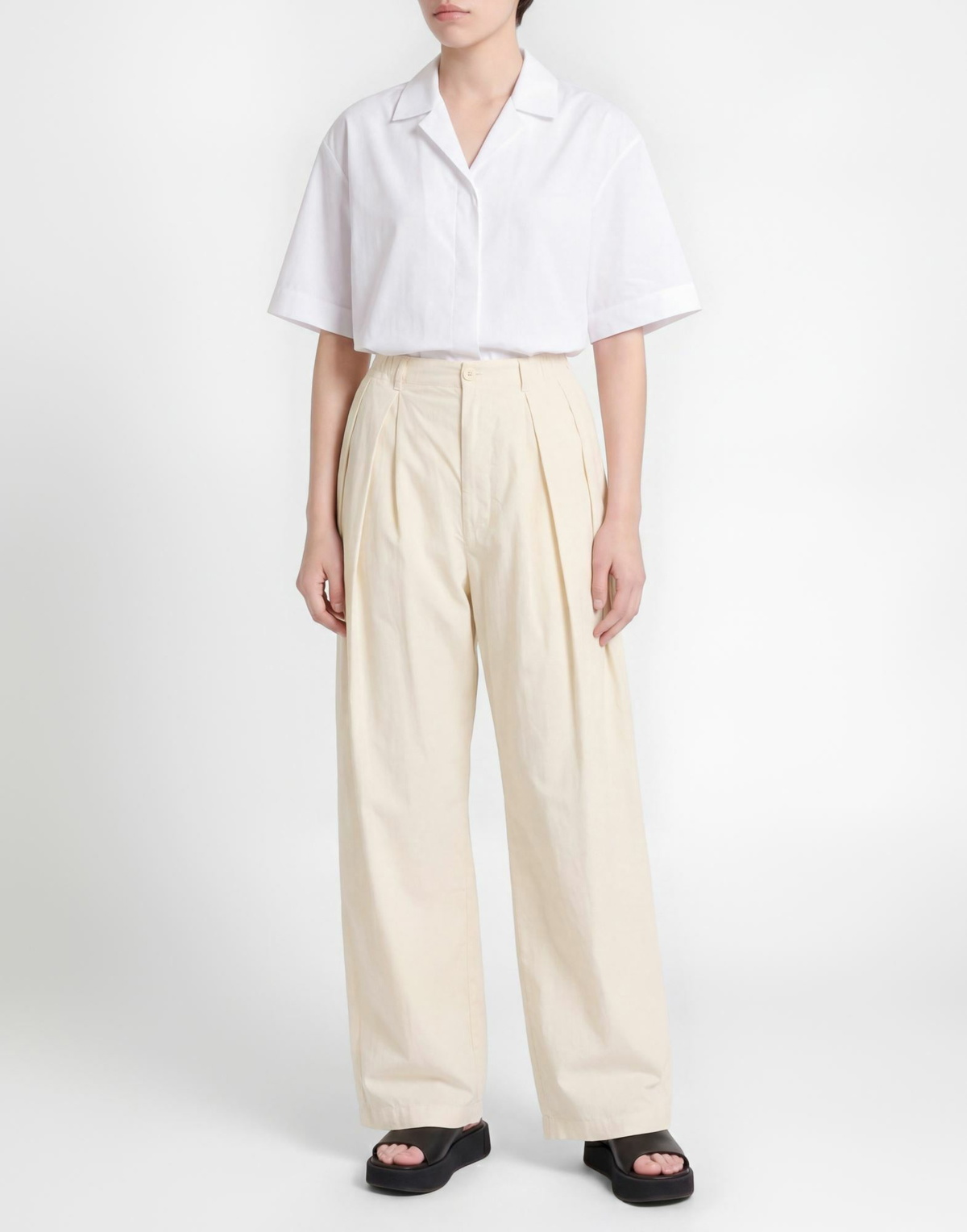 Barena Womens Pants Cream
