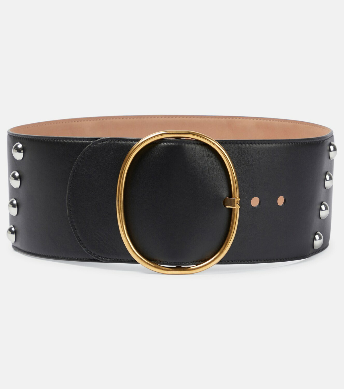 Alaïa Embellished leather belt ALAÏA display picture 2