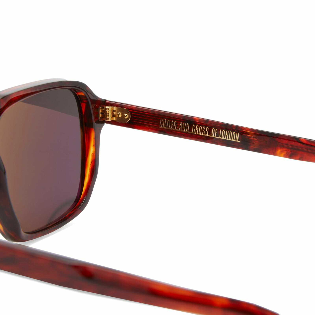 Cutler and Gross 1394 Sunglasses in Havana Red 