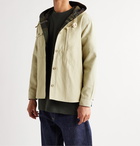 Beams Plus - CPO Reversible Checked Cotton-Blend Twill and Flannel Hooded Jacket - Green