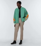 Incotex x Facetasm Colorblocked bomber jacket