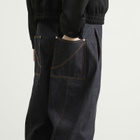 Sage Nation Men's Welt Trouser Denim Jeans in Raw Indigo