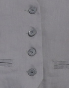 Jucca Womens Tailored Vest in Grey