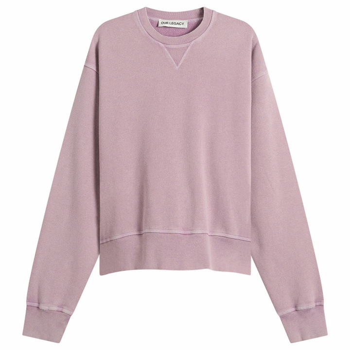 Photo: Our Legacy Men's Base Sweatshirt in Pink