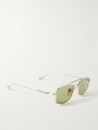 Cutler and Gross - The Great Frog Bowie Aviator-Style Titanium Sunglasses