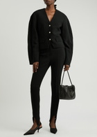 Nanushka Kiyo Seersucker Jacket Black