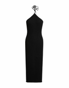 Amiri Womens Midi dress in Black
