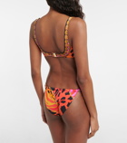 Camilla Printed bikini top