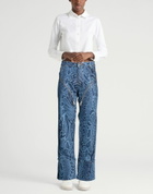 Mugler Womens Jeans in Blue