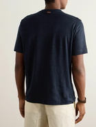 Zegna - Linen-Jersey T-Shirt - Blue