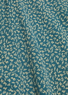Vowels Deer Printed Rayon Shirt Navy